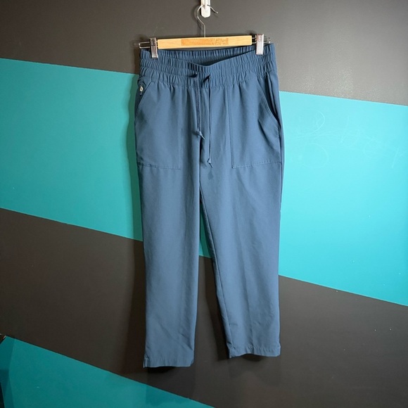 Adidas Blue Pantsuit Relaxed Fit Elastic Waist - Picture 1 of 9